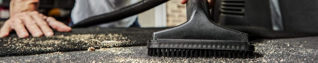 sweeper brush attachment for vacuuming ashes with shop vac